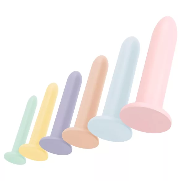 You2Toys - Six in a Row - dildo-trainerset - 6 stuks (gekleurd)