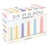 Zes op een Rij - dildo trainer set - 6 stuks (kleurrijk)