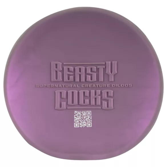 Beasty Cocks - dildo alien vorm - siliconen - paars
