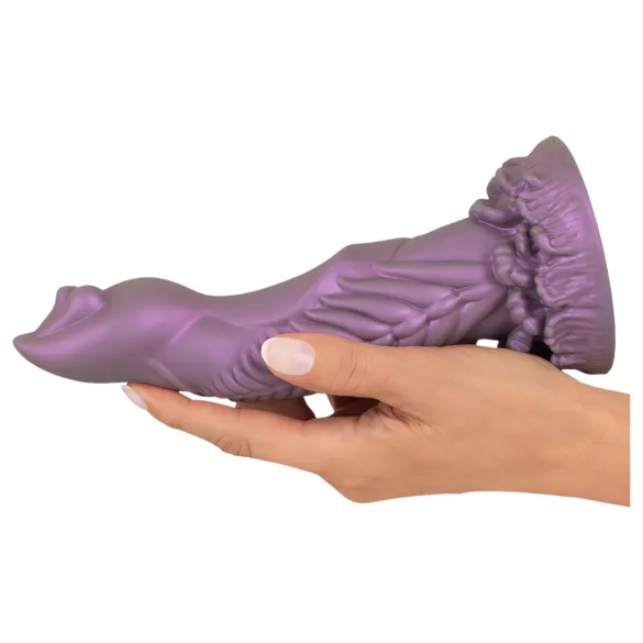 Beasty Cocks - dildo alien vorm - siliconen - paars