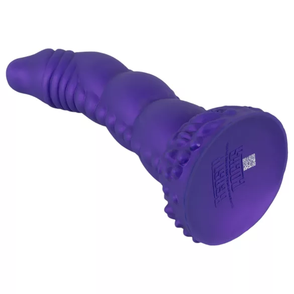 Beasty Cocks - dildo met demon design - siliconen - paars