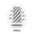 TENGA Egg Spiral Stronger - masturbator ei - set van 6 stuks