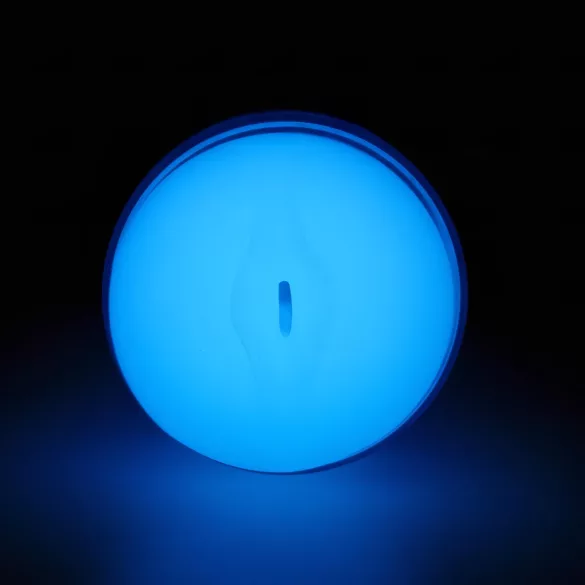 Kiiroo Feel Glow - glow-in-the-dark kunstvagina - PowerBlow geschikt (wit)