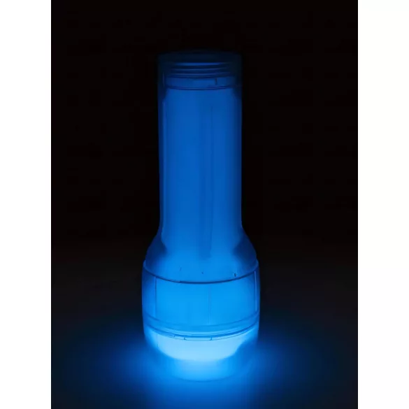 Kiiroo Feel Glow - glow-in-the-dark kunstvagina - PowerBlow geschikt (wit)