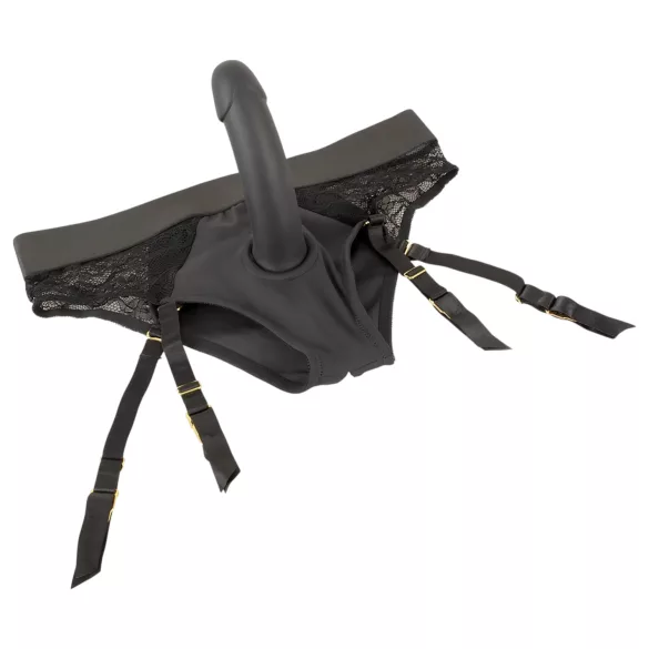 You2Toys - strap-on dildo met harnas - zwart