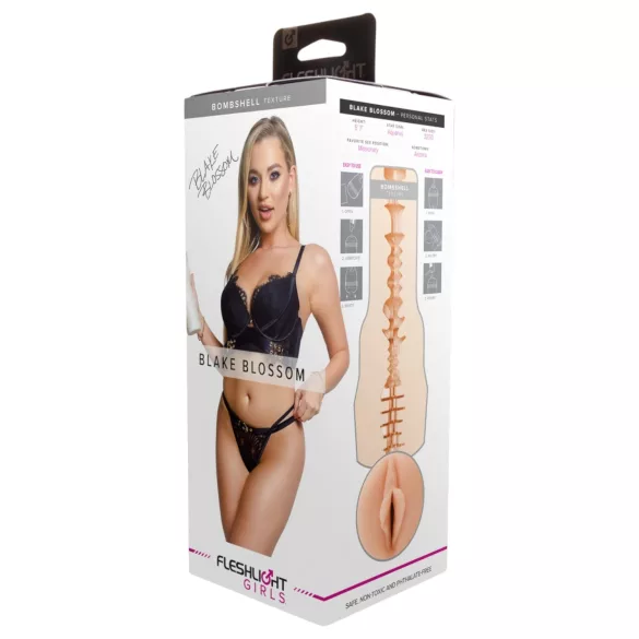 Fleshlight Blake Blossom Bombshell - masturbator - realistische vagina