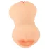 Nature Skin - vagina- en mondmasturbator (natuurkleur)