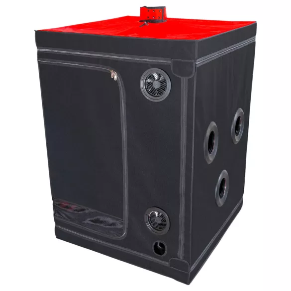 Secretdome - BDSM sekscabine met openingen (zwart)