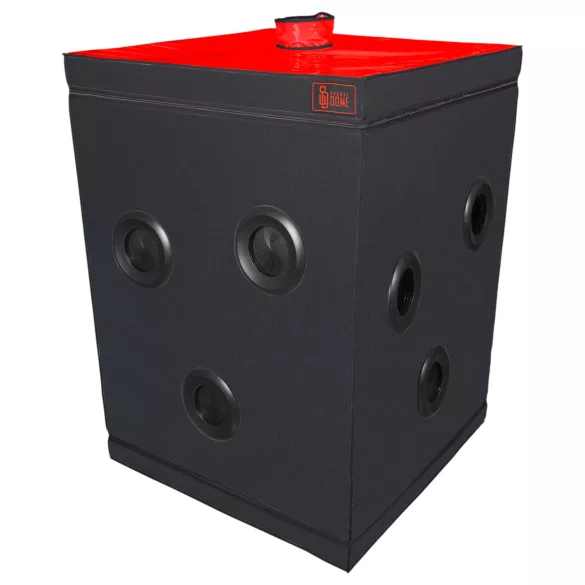 Secretdome - BDSM sekscabine met openingen (zwart)