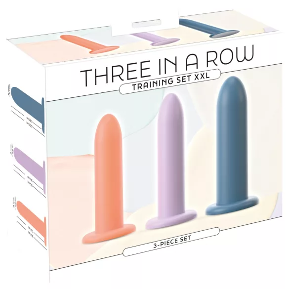You2Toys - Three in a Row - dildo trainingsset - 3 stuks (gekleurd)