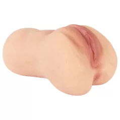   Realistixxx Real Stroker - realistische vagina- en anaalmasturbator (huidskleur)