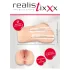 Realistixxx Real Stroker - realistische vagina- en anaalmasturbator (huidskleur)