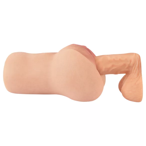 Realistixxx Real Stroker - realistische vagina- en anaalmasturbator (huidskleur)