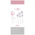Beau Coeur Elorin - geishaballen set - 3-delig - silicone - paars