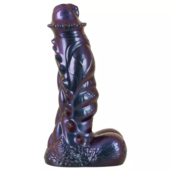 Beasty Cocks Tech-Zilla Bang - dildo met zuignap in monstervorm (paars)