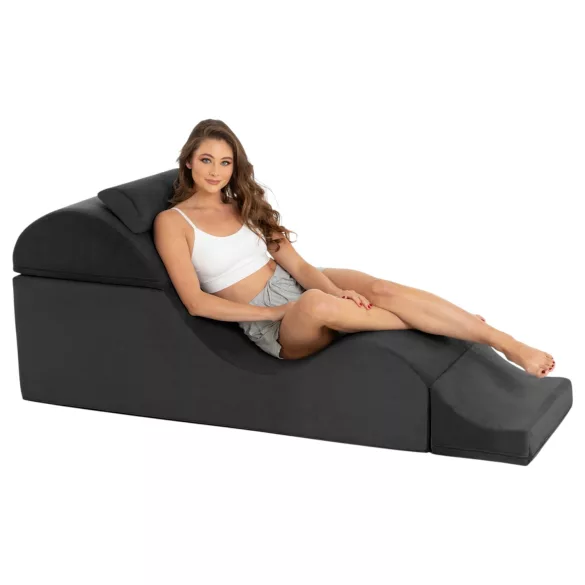 Liberator Aria Flip Chaise - verstelbaar seksspeelgoed/meubel (zwart)