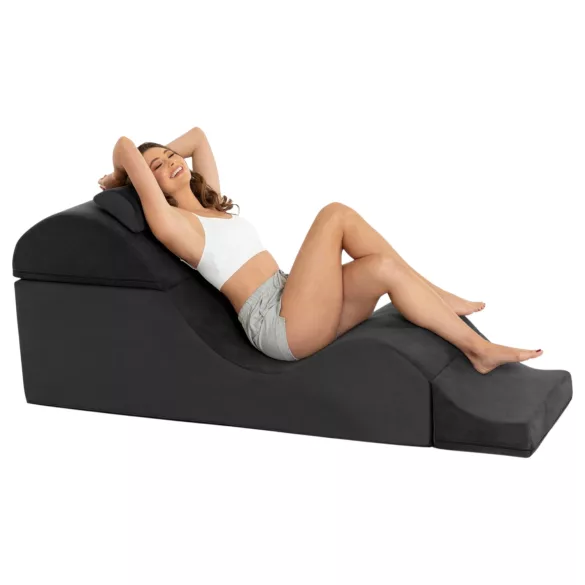 Liberator Aria Flip Chaise - verstelbaar seksspeelgoed/meubel (zwart)