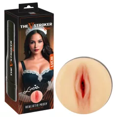   Rebel The V-Stroker Lucia - realistische masturbator met vagina (huidskleur)