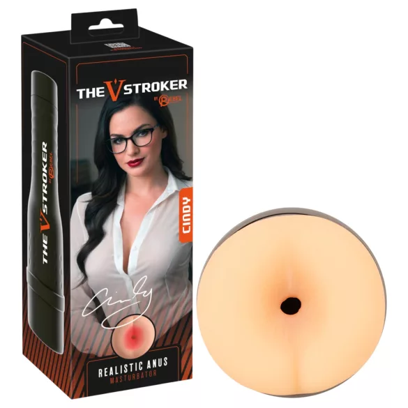 Rebel The V-Stroker Cindy - levensechte kunstkont‑masturbator (huidskleur)