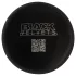 Black Velvets - siliconen anaalplug met zuignap (zwart) - M