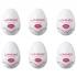 LOVENSE Kraken - masturbatie-ei - 6 stuks (wit)