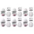 LOVENSE Kraken - masturbatie-ei - 6 stuks (wit)