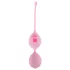 Cuties - siliconen g-spot kogel met dubbele balletjes (roze)