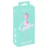 Cuties - siliconen g-spot kogel met dubbele balletjes (roze)