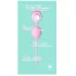 Cuties - siliconen g-spot kogel met dubbele balletjes (roze)