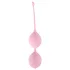 Cuties - siliconen g-spot kogel met dubbele balletjes (roze)