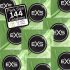 EXS Ribbel, Punt & Flare - geribbelde condooms (144 stuks)
