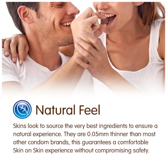 Skins - condooms met chocoladesmaak - 8 stuks