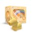 Unihorn Bean Blossom - oplaadbare clitoris-vibrator (geel)