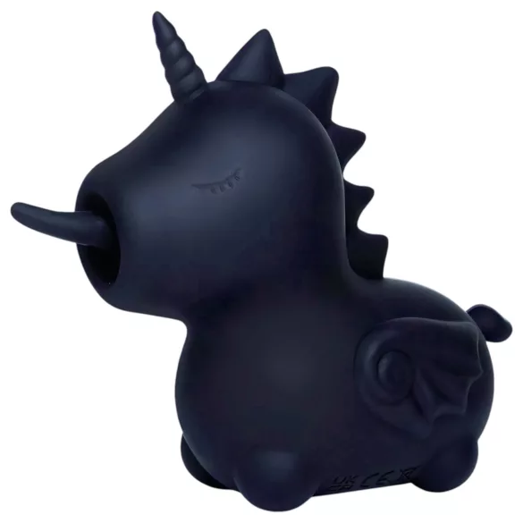 Unihorn Wild Spirit - oplaadbare clitorisstimulator - zwart