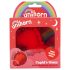 Unihorn Cupid's Beau - oplaadbare eenhoorn clitorisstimulator (rood)