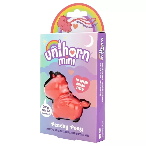 Unihorn - Mini clitoris-vibrator (perzik)