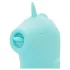 Unihorn C-Horse - G-punt- en clitoris-stimulerende vibrator (turkoois)