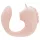 Unihorn C-Horse - G-punt- en clitorisvibrator (koraal)