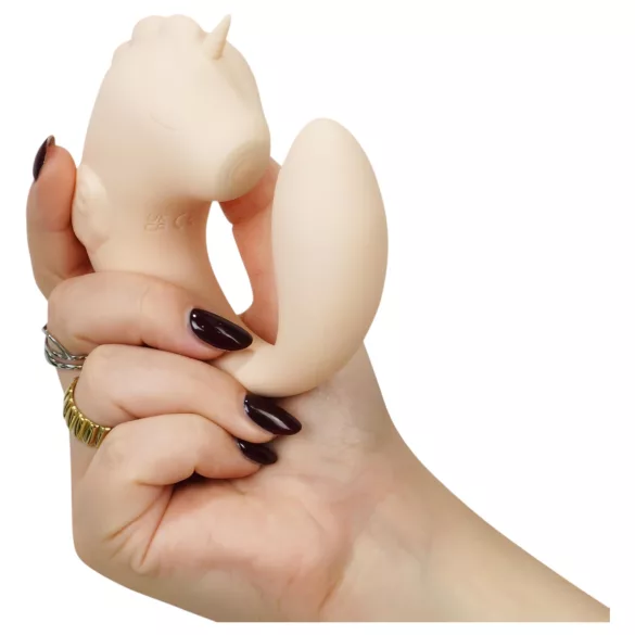 Unihorn C-Horse - G-punt- en clitorisvibrator (koraal)