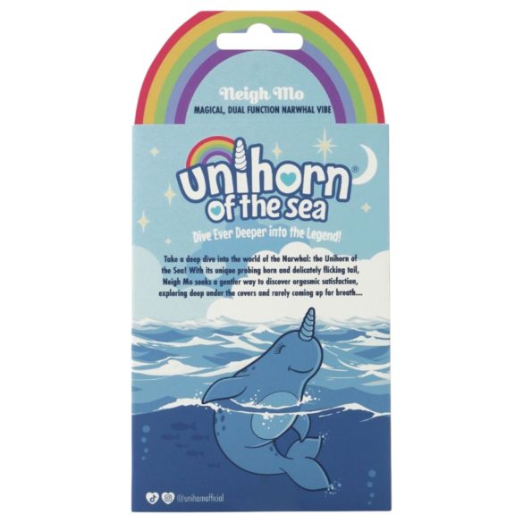 Unihorn Of The Sea - clitorisstimulator oplaadbaar - blauw