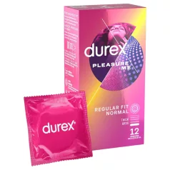   Durex Pleasure Me - geribbelde en gestippelde condooms - 12 stuks