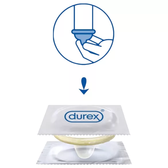 Durex Invisible Slim - extra dun condoom - 10 stuks