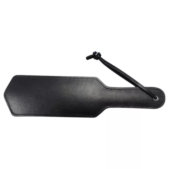 Rouge - paddle van echt leer - studs - zwart