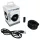 Bathmate Vibe Ring Stretch - oplaadbare vibrerende penisring (zwart)