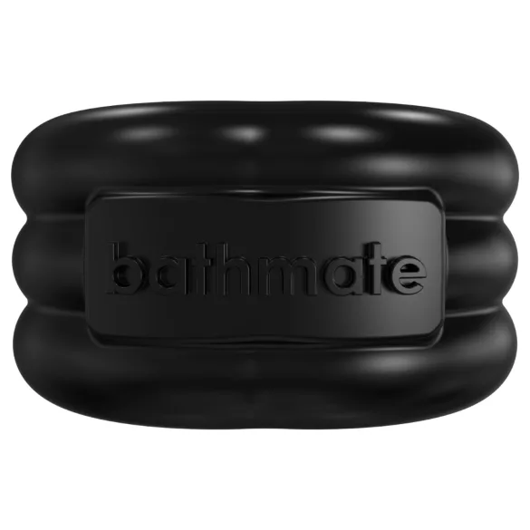 Bathmate Vibe Ring Stretch - oplaadbare vibrerende penisring (zwart)