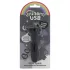 Unihorn Wild Spirit - oplaadbare mini-vibrator (zwart)