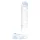 Clarity - glazen dildo met ballen - transparant