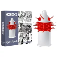 Egzo Ugly Coyote - condoom met lange nopjes - 1 stuk