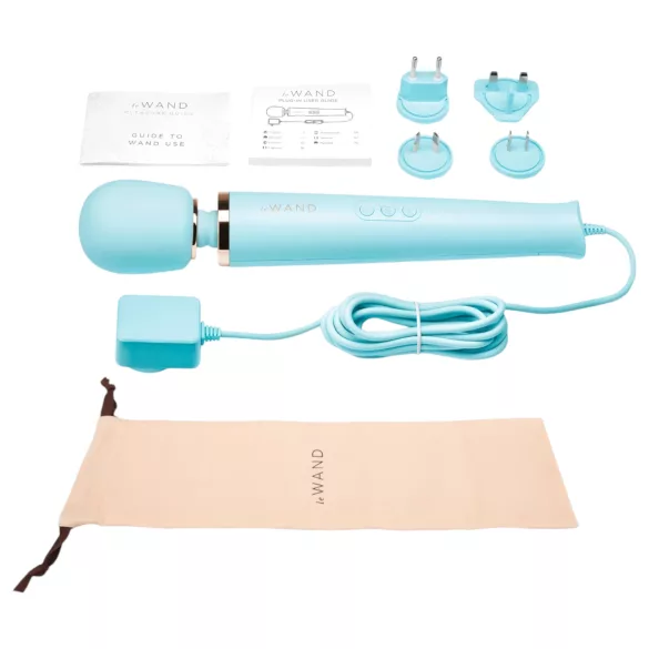 le Wand - oplaadbare wand vibrator - massager - blauw