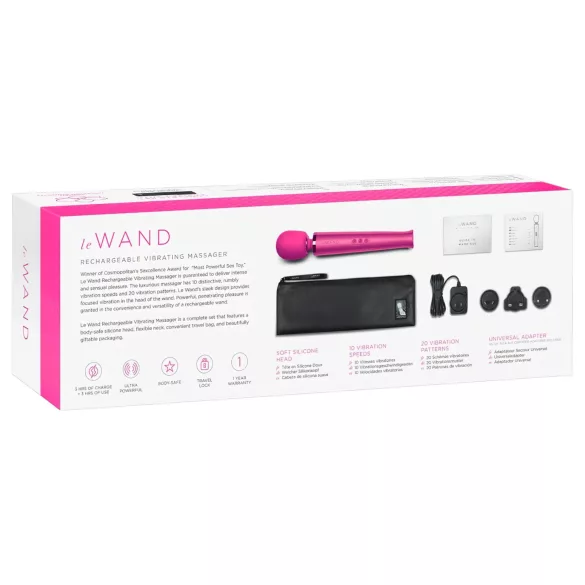 le Wand - vibrator massager - pink